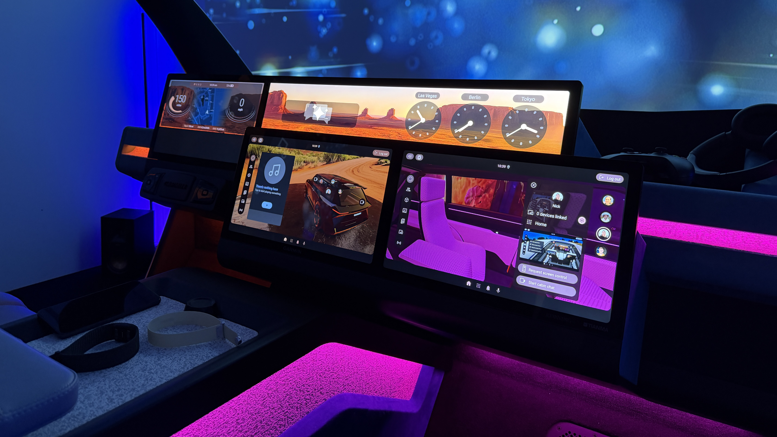 Meta Neural Band being used in Garmin Unified Cabin Car Concept at CES 2026