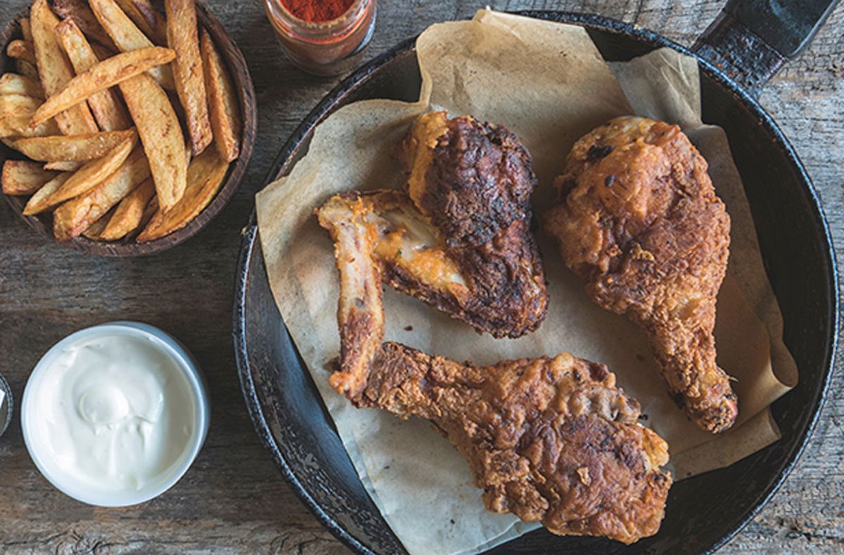 Indian fried buttermilk chicken Indian Recipes GoodtoKnow