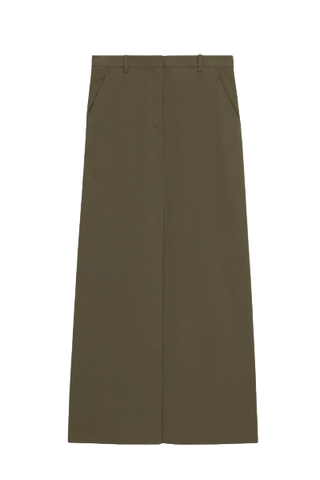 Theory Front Vented Maxi Skirt (Was $325) 