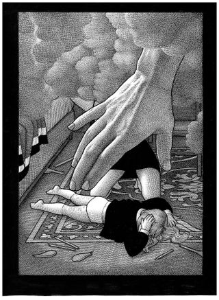 Nina Bunjevac (born 1973, Canada), La Réparation, 2022, page 18