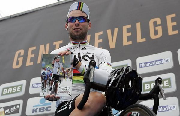 World champion Mark Cavendish (Team Sky)