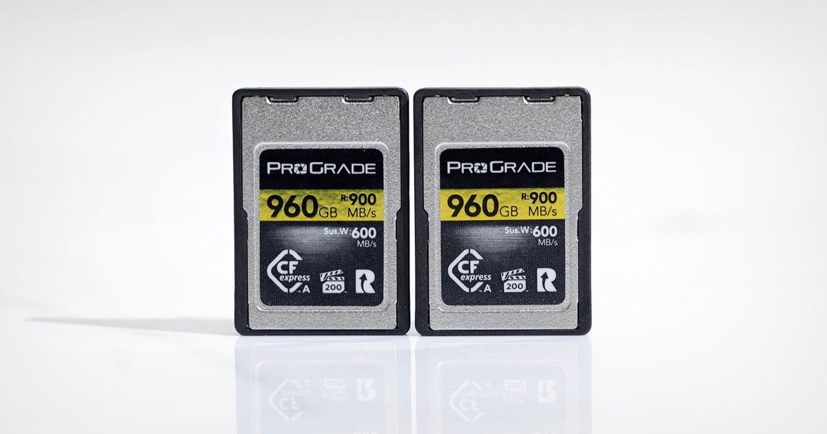 ProGrade Digital 960GB CFexpress 2.0 Type A Gold Memory Card