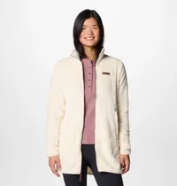 Columbia Fire Side Long Full Zip Fleece Jacket
