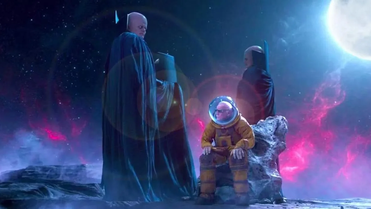 Stan Lee's cameo with The Watchers in Guardians of the Galaxy vol 2