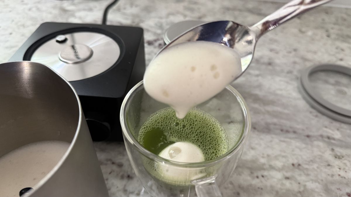 Terra Kaffe Aero with plant based milk