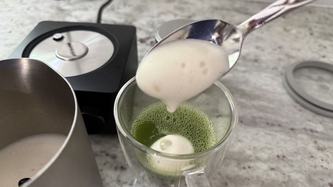 Terra Kaffe Aero with plant based milk