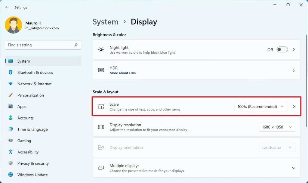 How To Adjust Display Scale Settings In Windows 11 | Windows Central