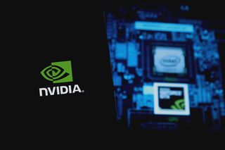 Portada con el logo de NVIDIA