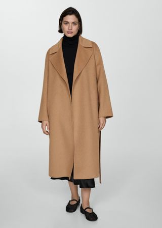 Belt Handmade Coat - Women | Mango United Kingdom