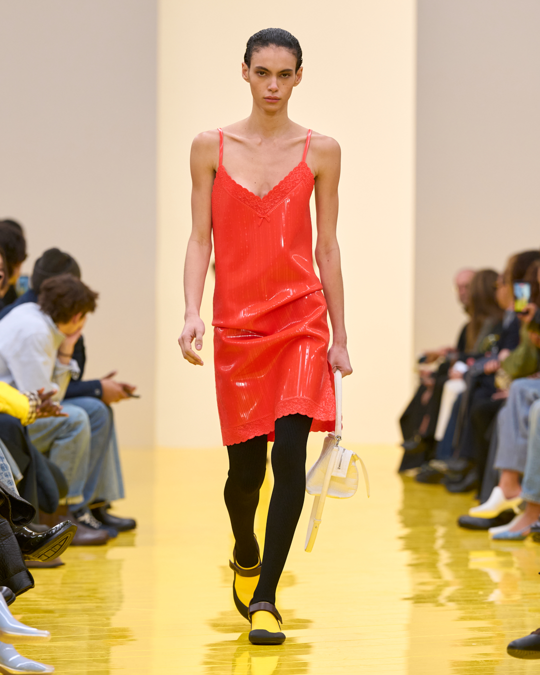 Photos from Loewe Fall Winter 2026 Paris Fashion Week runway show.