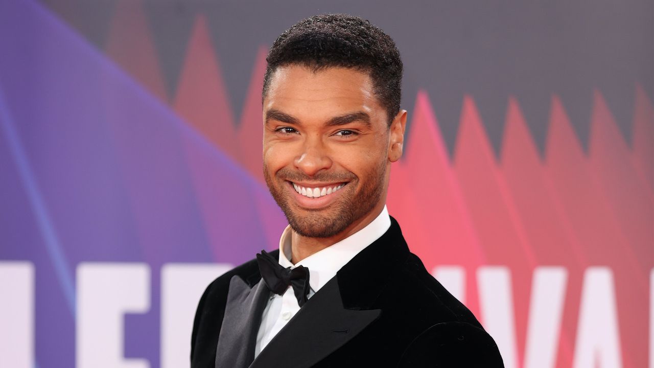 Rege-Jean Page attends &quot;The Tragedy Of Macbeth&quot; European Premiere during the 65th BFI London Film Festival at The Royal Festival Hall on October 17, 2021 in London, England.