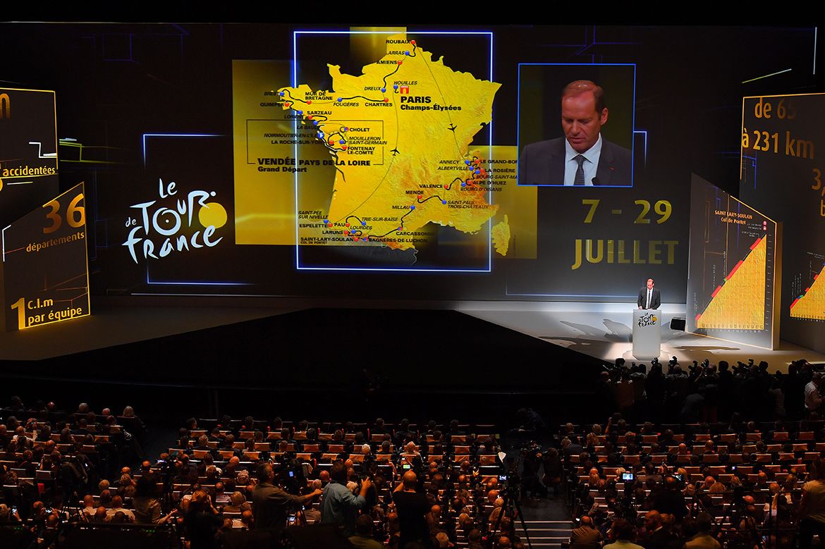 The Palais des Congres was the setting for the unveiling of the route