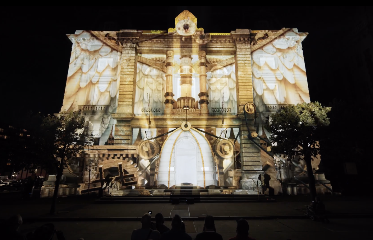 At the 2019 LUMA Projection Arts Festival, Pandora&#039;s Box took attendees on a breathtaking journey through ancient Greek mythology. 