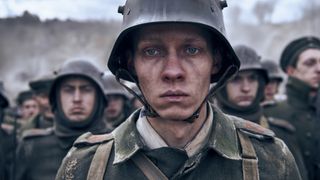 Felix Kammerer in All Quiet on the Western Front, one of the Best Netflix war movies
