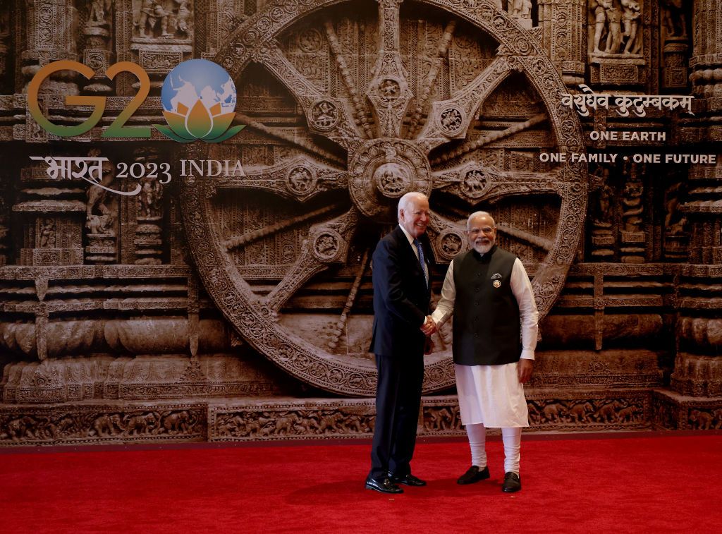 President Joe Biden and Indian Prime Minister Narendra Modi