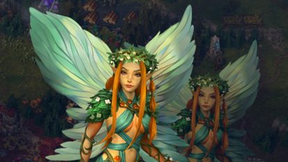 Two pixies, holders of the Heroes of Might and Magic Olden Era Fine Wand.