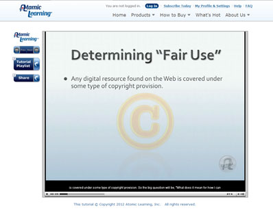 Video Tutorial: Determining “Fair Use” for Web Resources