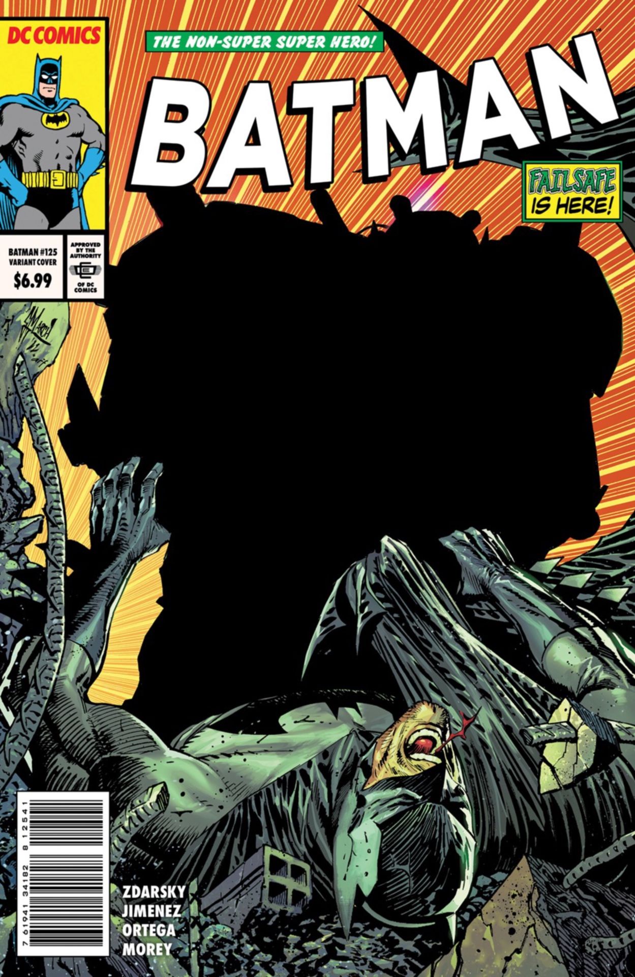 DC homage variant cover