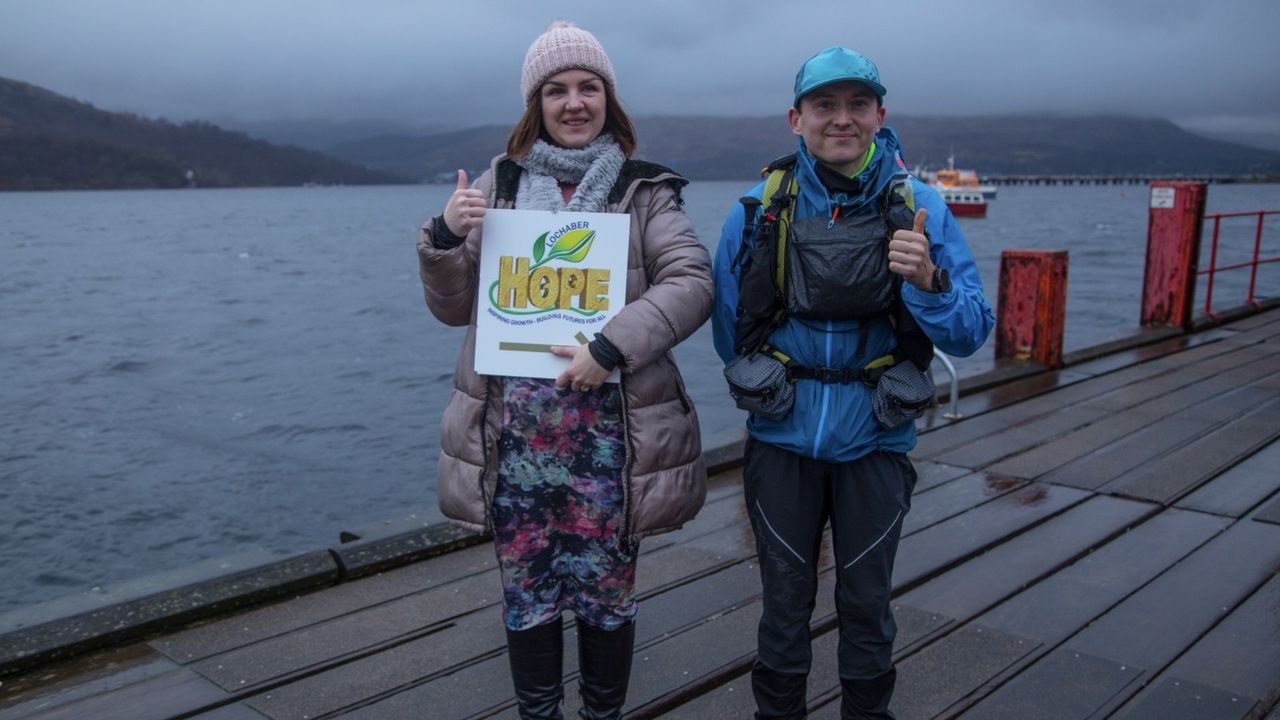 pawel and lochaber hope staff member in fort william