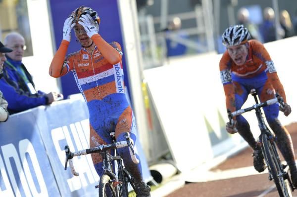 Lars van der Haar can't believe he hung on to win