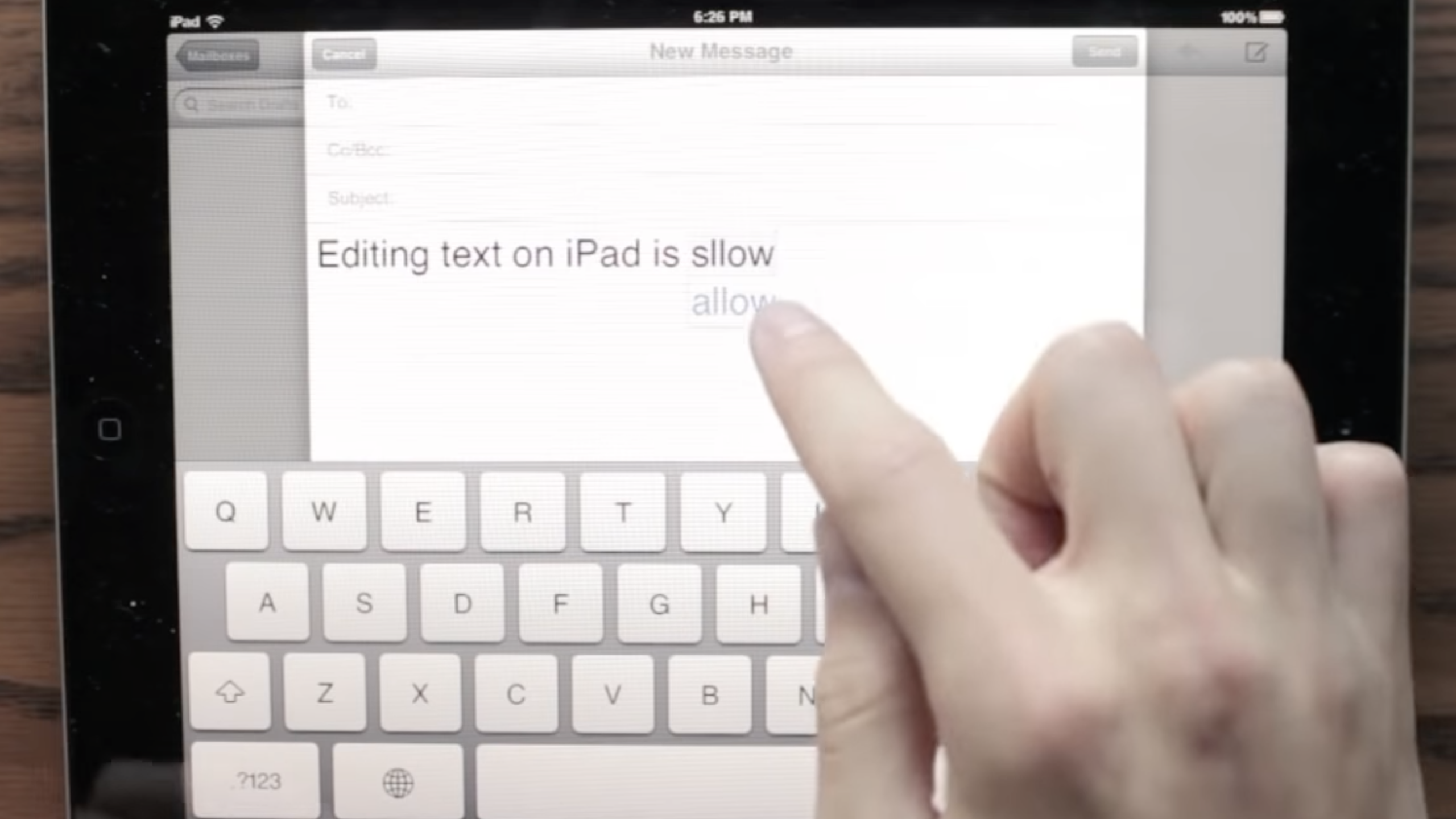 This iPad prototype typing video caused the largest amount of feature ...