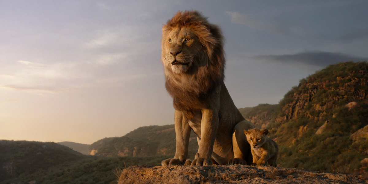 Mufasa in The Lion King 2019 remake