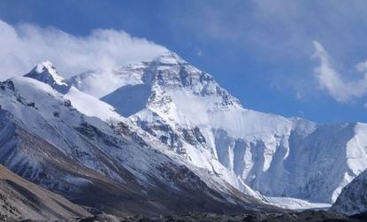 Mount Everest, located in the Himalayas on the Nepal-China border, is the world's highest mountain.