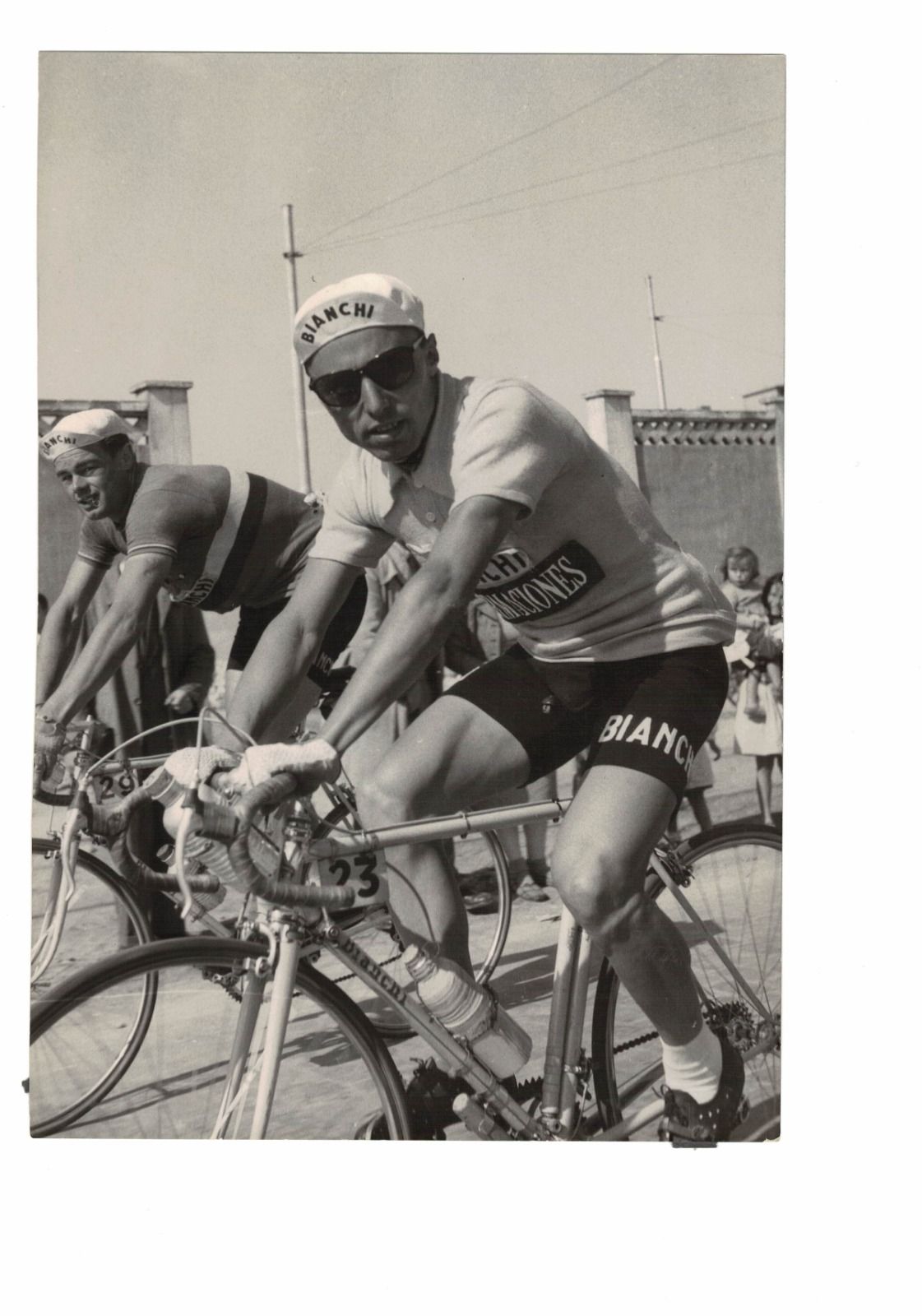 Angelo Conterno during the race