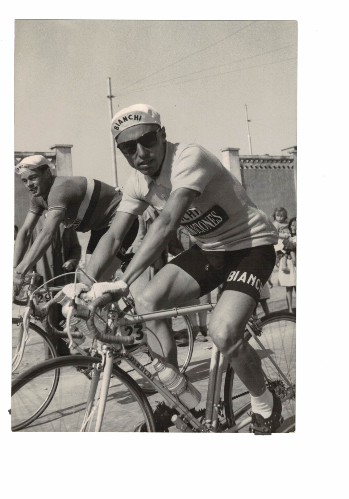 Angelo Conterno during the race