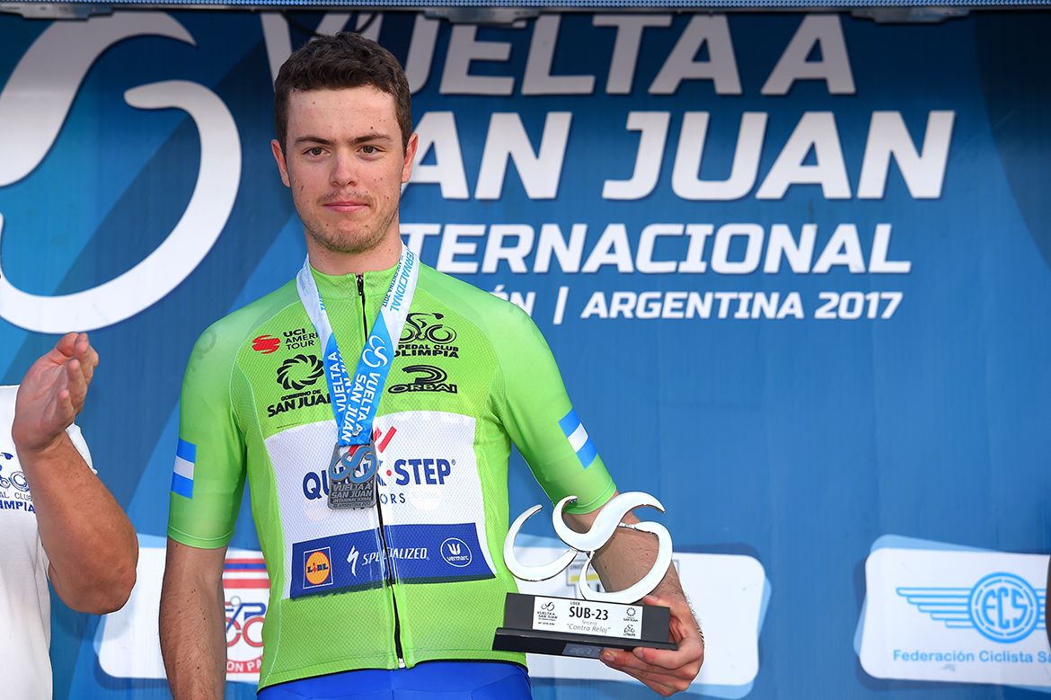 Neo-pro Remi Cavagna put in a promising display