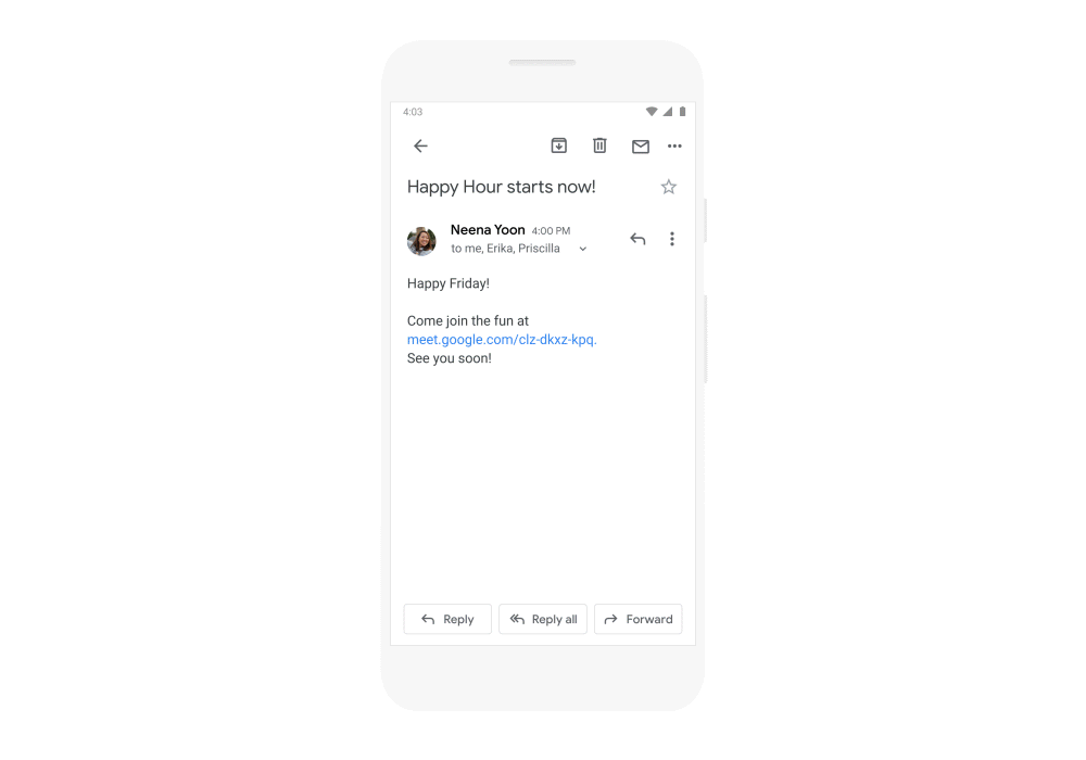 Gmail App Join Meet