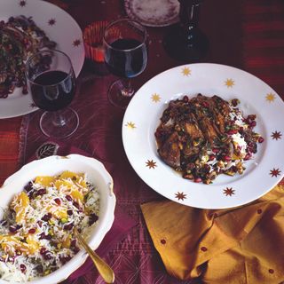 Dinner Party Mains: Duck with Pomegranate and Walnuts