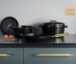 Staub x Buster + Punch cast iron pans