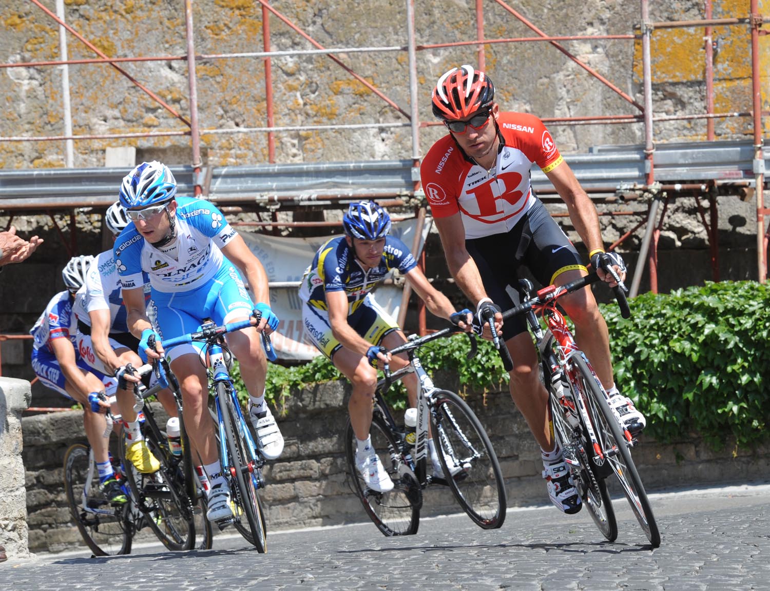 Yaroslav Popovych in escape group, Giro d