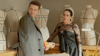 Antoine Reinartz and Amira Casar in "La Maison."