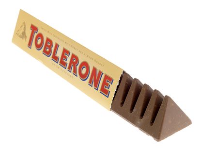 You've been eating toblerone wrong