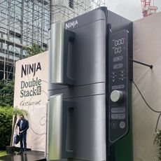 Visiting Ninja's Double Stack air fryer pop up 