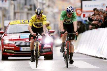 Primož Roglič and Wout van Aert