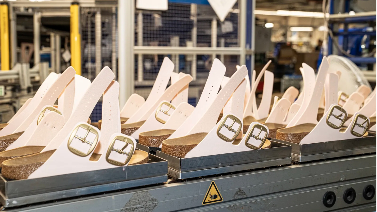 Birkenstocks at the Birkenstock factory