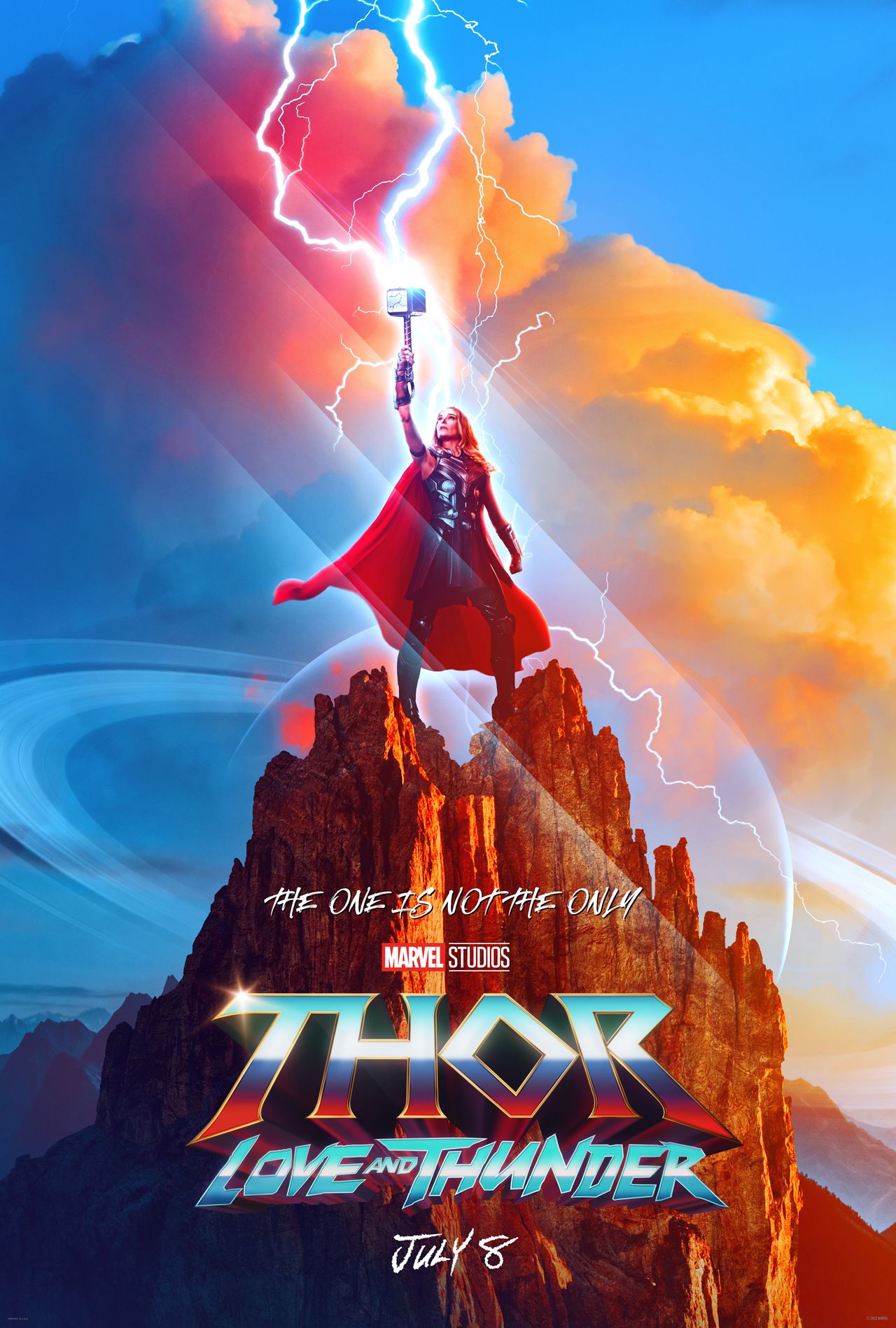 Thor: Love and Thunder poster Natalie Portman