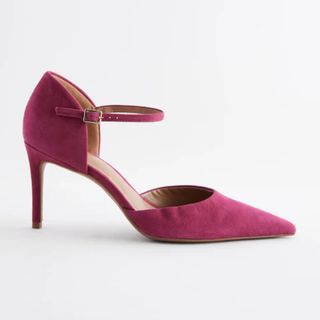 Next Suede Mary Jane Heels