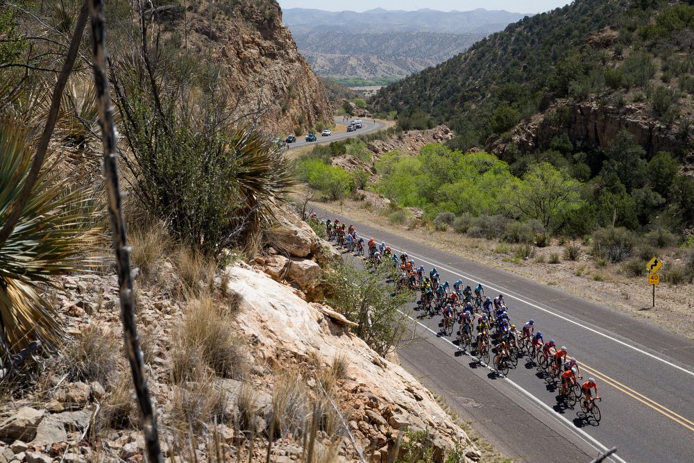Scenery along the route of stage 2 at Tour of the GIla
