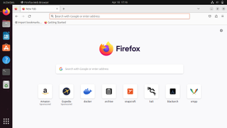 Firefox in use