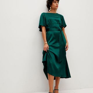 Green Oliver Bonas dress