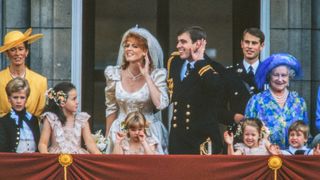 Prince Andrew and Sarah Ferguson's wedding