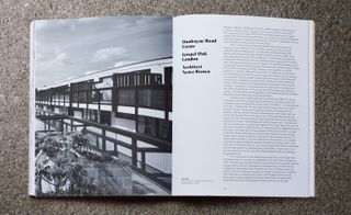 Pictured within Modernist Estates book