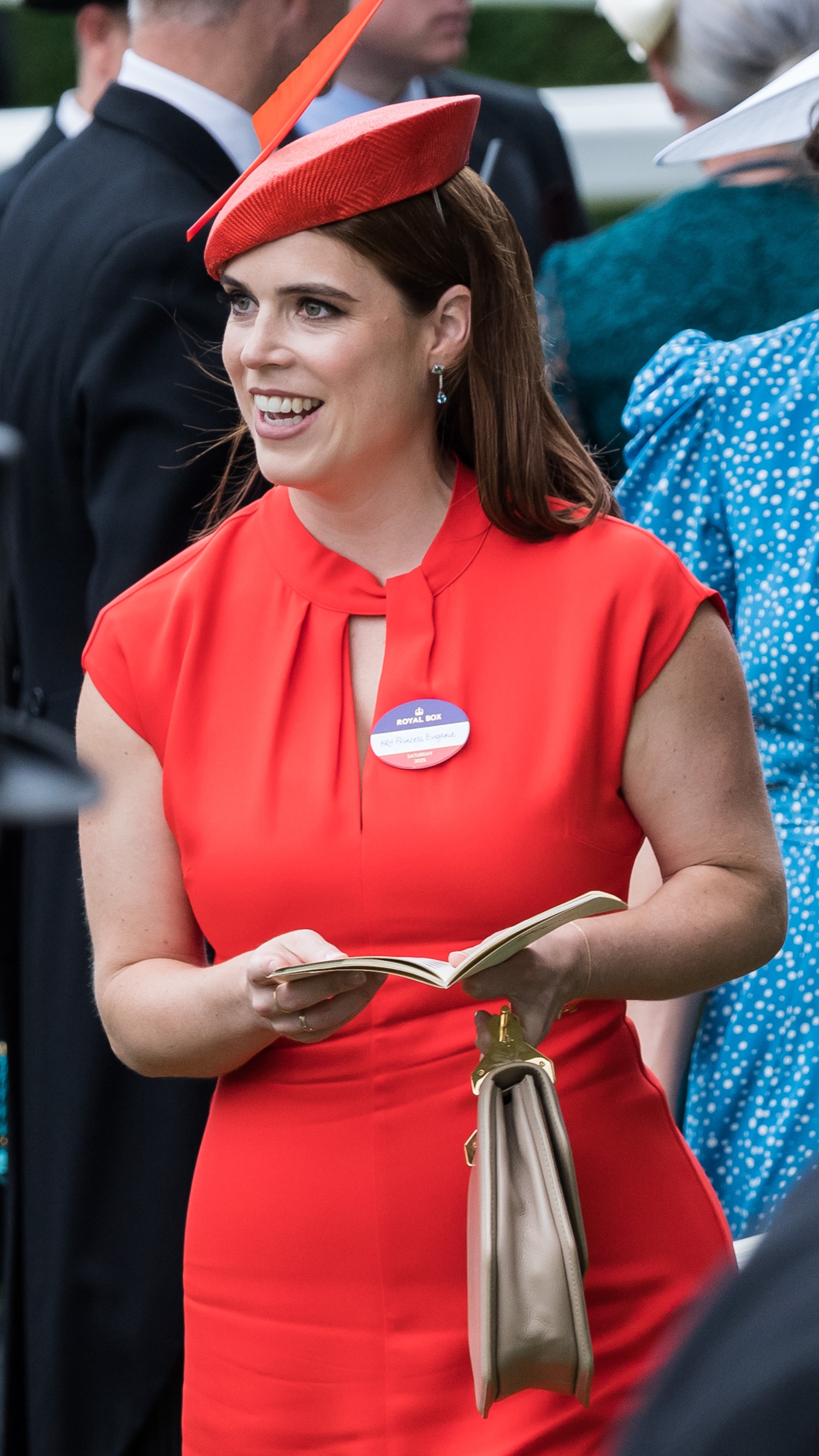 Princess Eugenie of York attends the fifth day of the Royal Ascot horse race meeting in Ascot, United Kingdom on June 21, 2025