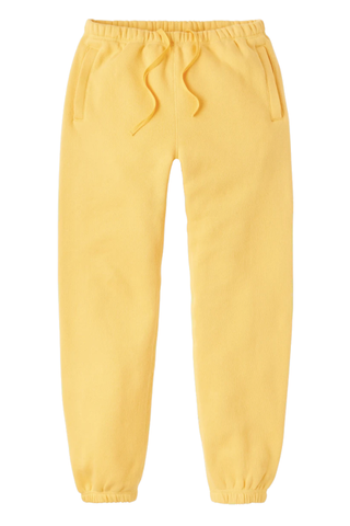 Brushed Sweatpants Yellow