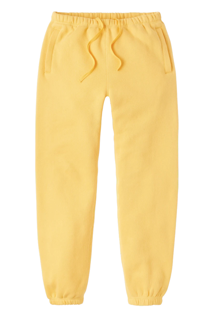 Brushed Sweatpants Yellow