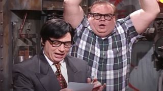Mike Myers and Chris Farley on SNL